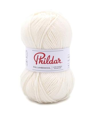 Phildar Lambswool 340 - White (10 stuks) Phildar Lambswool 340 - White (10 stuks)