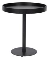 ZILT Ronde Bijzettafel 'Andreanna' 40cm, kleur Zwart - thumbnail