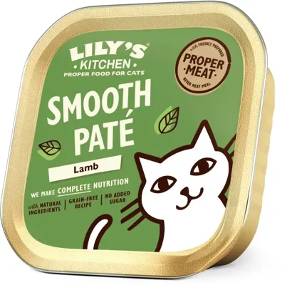 Lily's Kitchen Paté met Lam kattenvoer 85g
