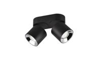 Trio PlafondlampGuayana 2-lichts zwart - 651000232 - thumbnail