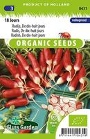 Radijs 18 Jours BIO zaden - thumbnail