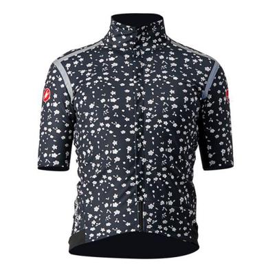Castelli Gabba RoS korte mouw fietsshirt blauw/grijs heren L Castelli Gabba RoS korte mouw fietsshirt blauw/grijs heren L
