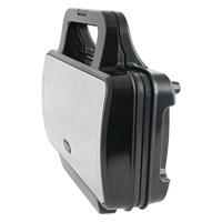 EMERIO ST-109562 Sandwich toaster RVS, Zwart - thumbnail
