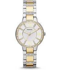 Horlogeband Fossil ES3503 Roestvrij staal (RVS) Bi-Color 14mm