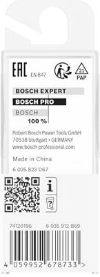 Bosch Accessories 2608629675 Vlakke frees