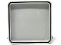 F-Tronic E113 Aftakkast (l x b x h) 85 x 85 x 40 mm Lichtgrijs IP54 10 stuk(s) - thumbnail