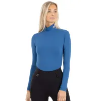 Anky Mockneck Shirt kobalt maat:m - thumbnail