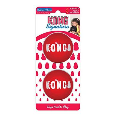 KONG SIGNATURE BALLS MEDIUM 6,5 CM 2 ST