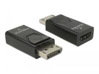 Delock 66234 DisplayPort / HDMI Adapter [1x DisplayPort stekker - 1x HDMI-bus] Zwart 0.00 m - thumbnail