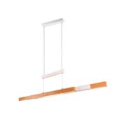 Trio Kantoor hanglampTrajan met houtlook en wit - 375390531 - thumbnail