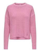 Only Onlluna Ls O-neck Pullover Knt Nca Trui Sachet Pink - thumbnail