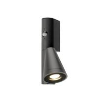 SLV Design wandlampT-Tube WL zwart met sensor - 1008010 - thumbnail