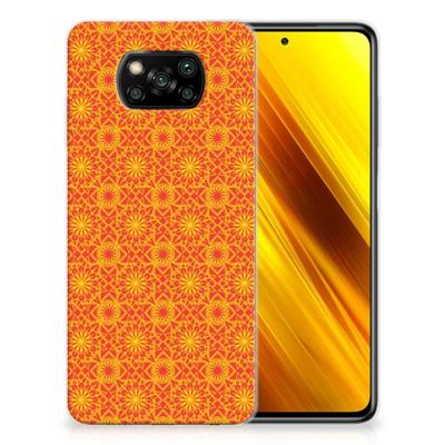 Xiaomi Poco X3 | Poco X3 Pro | TPU bumper | Batik Oranje
