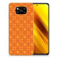 Xiaomi Poco X3 | Poco X3 Pro | TPU bumper | Batik Oranje - thumbnail