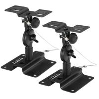 Monacor LST-6 - Montage mural Houder voor PA-luidsprekers 1 paar - thumbnail