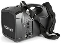 Vonyx ST012 draadloos PA systeem met headset- en dasspeldmicrofoon - thumbnail