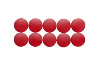 MAUL magneet Solid, 24 mm, trekkracht 600 gr, doos van 10 stuks, rood - thumbnail