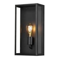 Wandlamp Capri Zwart met helder glas 7349-750 Konstsmide - thumbnail