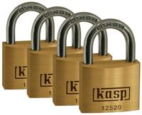 Kasp K12540D4 Hangslot 40 mm Gelijksluitend Goud-geel Sleutelslot - thumbnail
