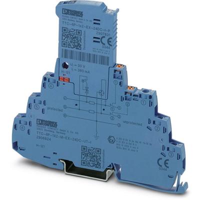 Phoenix Contact 2906824 TTC-6P-1X2-M-EX-24DC-UT-I Overspanningsveilige afleider 1 stuk(s) Phoenix Contact 2906824 TTC-6P-1X2-M-EX-24DC-UT-I Overspanningsveilige afleider 1 stuk(s)