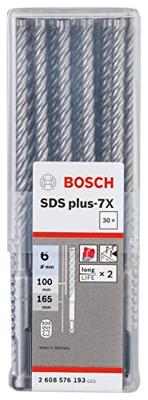 Bosch Professional 6x100x165mm SDS-Plus Hamerboor 4-Snijder - 2608576117