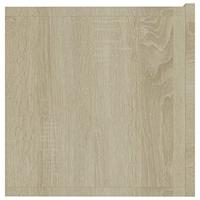 Tv-meubel 80x30x30 cm bewerkt hout sonoma eikenkleurig - thumbnail