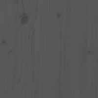 5-delige Tuinbarset massief grenenhout grijs - thumbnail