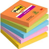 Zelfklevende briefjes Post-it Super Sticky Multicolour 5 Onderdelen 76 x 76 mm - thumbnail