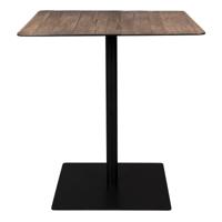 Dutchbone Vierkante Bistrotafel 'Braza' 70 x 70cm, kleur Bruin - thumbnail