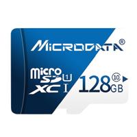 MICROGEGEVENS 128GB U1 blauw en wit TF (Micro SD) geheugenkaart - thumbnail