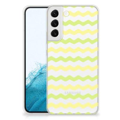 Samsung Galaxy S22 Plus | TPU bumper | Waves Yellow