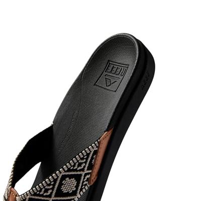 Reef Ortho Woven dames slipper zwart-37.5 Reef Ortho Woven dames slipper zwart-37.5