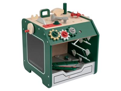 Playtive Motoriekblokken Keuken / Motoriekblokken Werkbank, 12-delig / 24-delig (Werkbank)