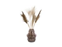 Bloemenvaas Distinct 25x 20 cm - chocoladebruin - thumbnail