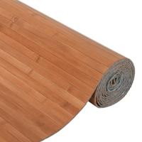 Kamerscherm 165x400 cm bamboe bruin - thumbnail