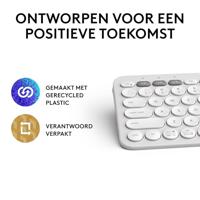 Logitech K380s Pebble Keys 2 toetsenbord Draadloos Wit - thumbnail