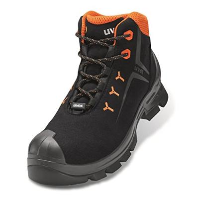 uvex 2 MACSOLE® 6529243 Hoge veiligheidsschoenen ESD S3 Schoenmaat (EU): 43 Zwart, Rood 1 paar