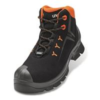 uvex 2 MACSOLE® 6529243 Hoge veiligheidsschoenen ESD S3 Schoenmaat (EU): 43 Zwart, Rood 1 paar - thumbnail