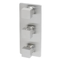 Rombo afbouwdeel therm. 3 weg RVS Look - thumbnail