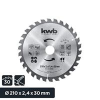 kwb 587859 Cirkelzaagblad 210 x 30 mm 1 stuk(s) - thumbnail