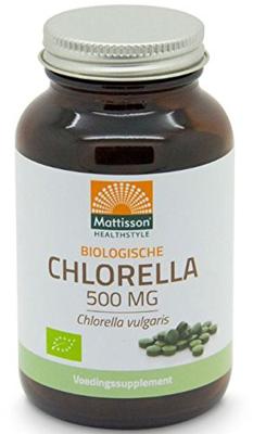 Mattisson HealthStyle Biologische Chlorella 500mg Tabletten