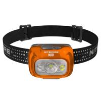 NiteCore NU31 orange Hoofdlamp LED werkt op een accu 550 lm - thumbnail
