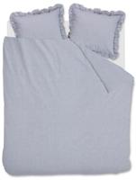 At Home by Beddinghouse Flamboyant Dekbedovertrek Blue Grey - thumbnail