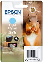 Epson inktcartridge 378, 360 pagina's, OEM C13T37854010, licht cyaan - thumbnail