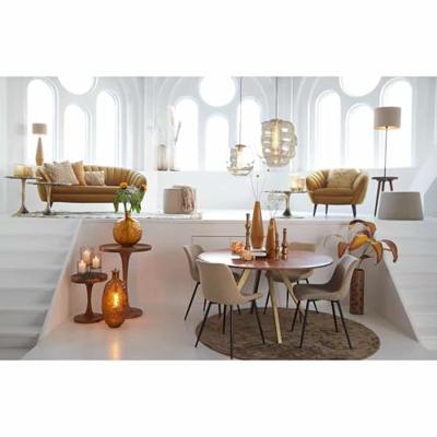 Light & Living Ø 30cm hanglampMisty met amber glas - 2961283