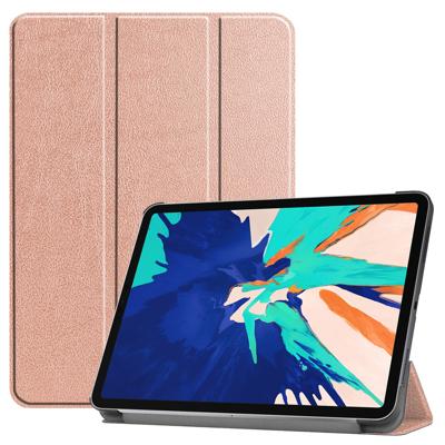 3-Vouw sleepcover hoes - iPad Pro 11 inch (2020) - Rose Goud 3-Vouw sleepcover hoes - iPad Pro 11 inch (2020) - Rose Goud