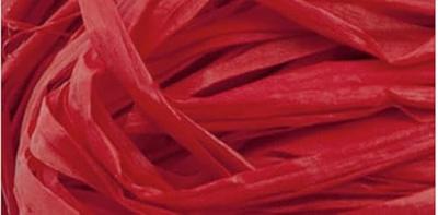 Folia raffia donkerrood