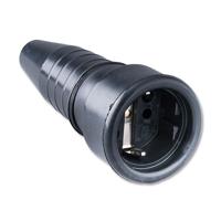 Volrubber contrastekker 16A 250V Randaarde Keraf 104455 - thumbnail