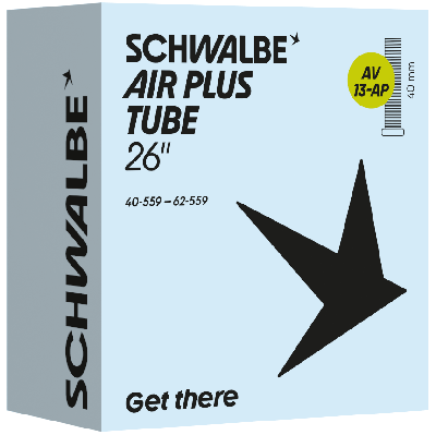 SCHWALBE binnenband av13ap 26" 40/62-559 av 40mm agv SCHWALBE binnenband av13ap 26" 40/62-559 av 40mm agv