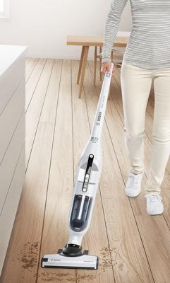Bosch Flexxo BCH3K255 - Steelstofzuiger - Wit